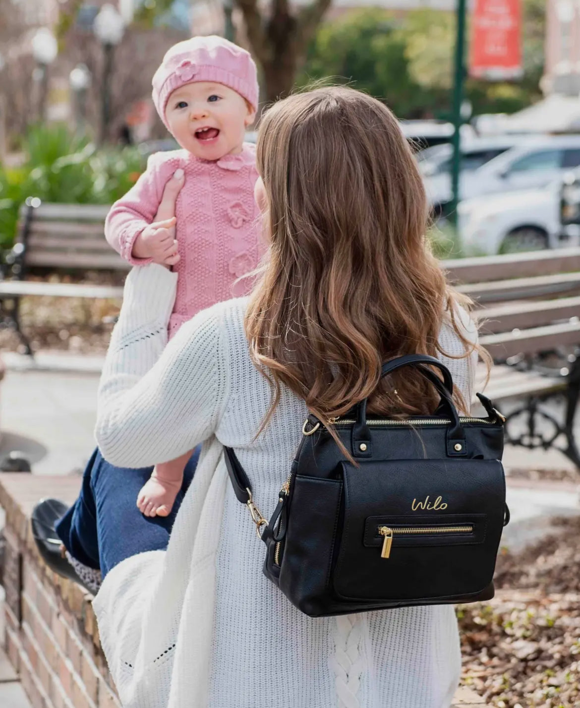 Mini Diaper Bag Backpack & Purse