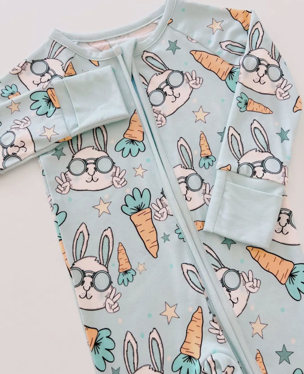 One Cool Bunny Bamboo Pajamas