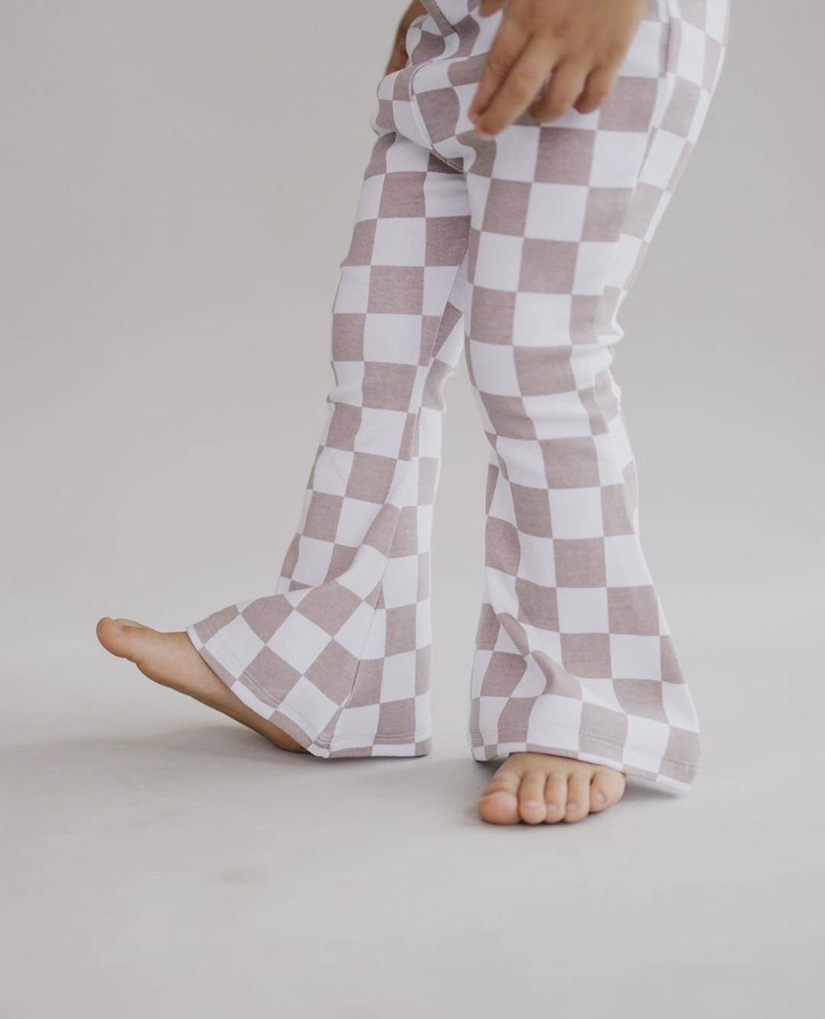 Checkered Flare Pant